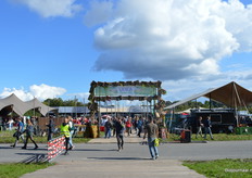 Udea Open Air vanaf het Udea-pand gezien. 